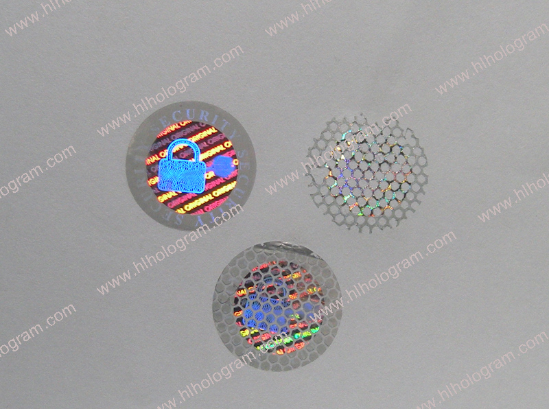 hologram sticker photo